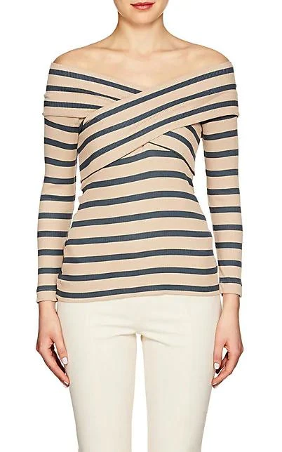 商品ZADIG & VOLTAIRE|Massimo Striped Rib-Knit Top,价格¥535,第1张图片