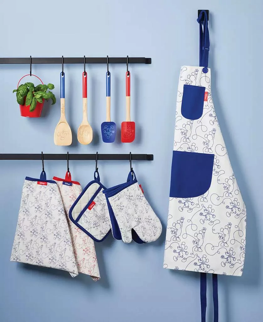 Bon Voyage 4-Piece Oven Mitt and Kitchen Towels Set 商品