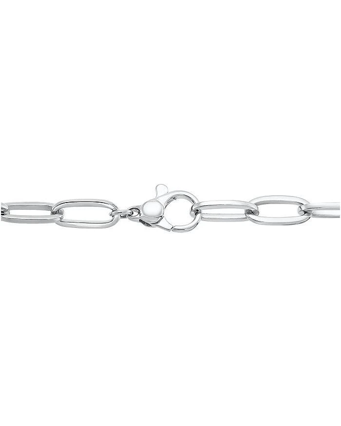 商品Alberto Amati|14K White Gold Squared Oval Link Chain Necklace,价格¥19658,第2张图片详细描述