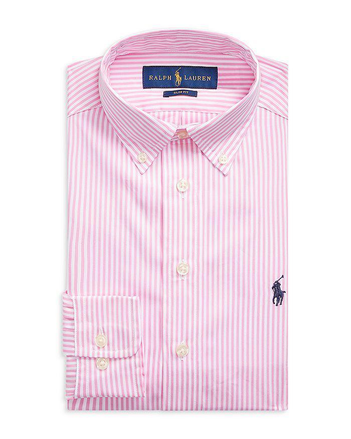 商品Ralph Lauren|Boys' Striped Cotton Shirt - Big Kid,价格¥479,第3张图片详细描述