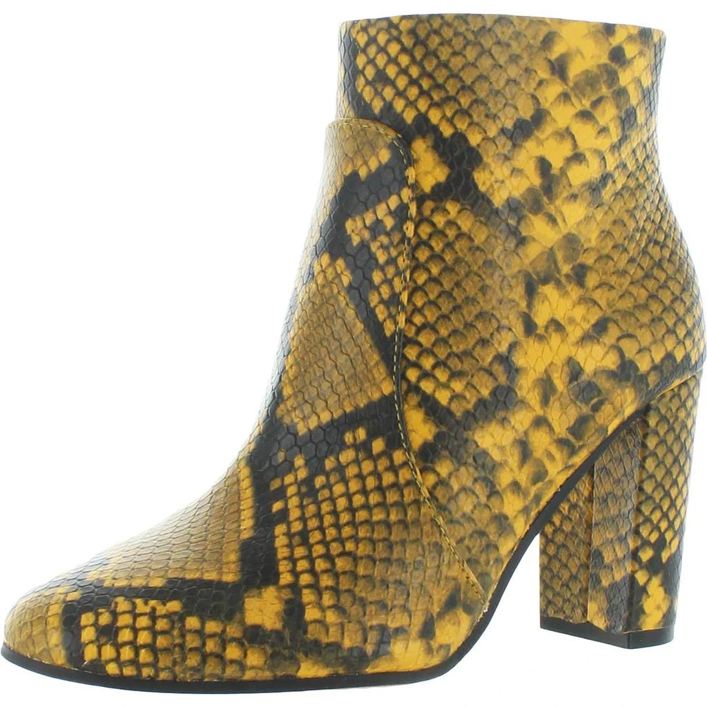 商品Vince Camuto|Vince Camuto Womens Sanstan Leather Snake Print Booties,价格¥91,第2张图片详细描述
