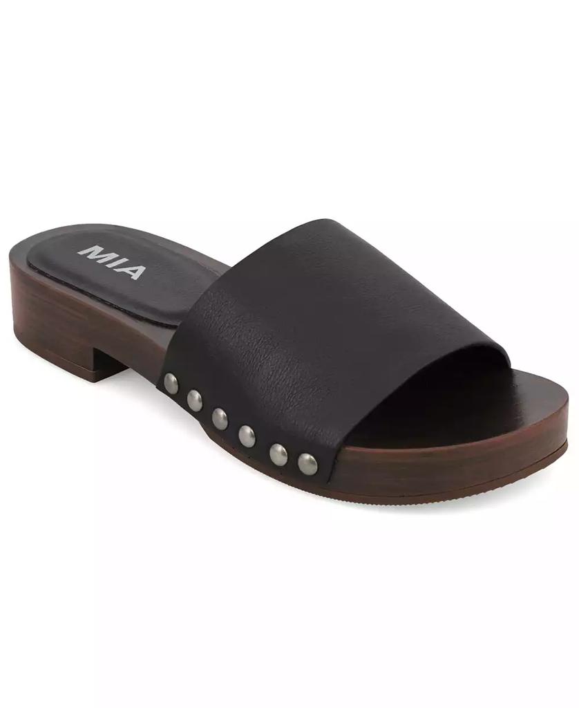 Sandali infradito da donna Lanell con tacco basso e borchie image 2