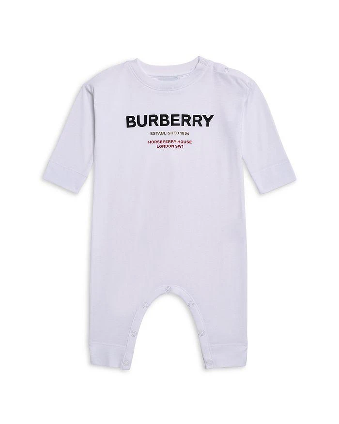 商品Burberry|Unisex Azari Logo Playsuit - Baby,价格¥1032,第1张图片