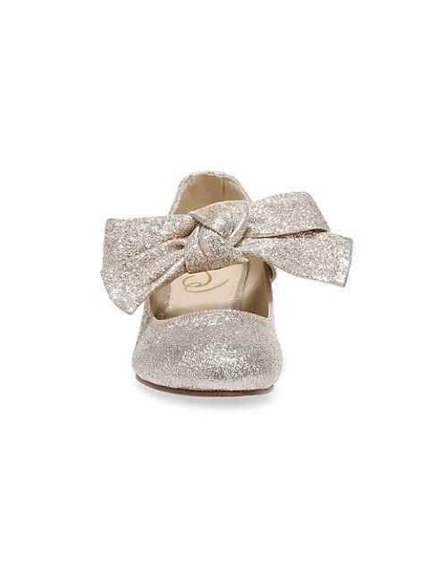 商品Sam Edelman|Little Girl's & Girl's Teddy Tie Loafers,价格¥481,第5张图片详细描述
