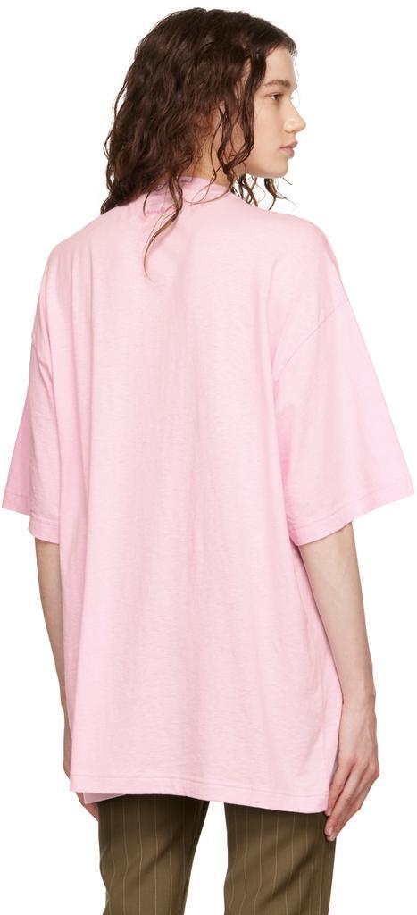 商品Acne Studios|粉色 Horse T 恤,价格¥2287,第5张图片详细描述