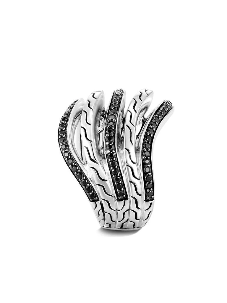 商品John Hardy|Classic Chain Sterling Silver, Sapphire & Spinel Ring,价格¥6370,第3张图片详细描述