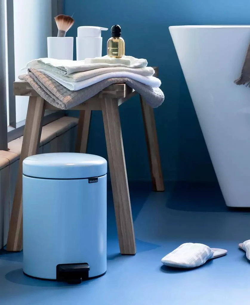 New Icon Step on Trash Can, 1.3 Gallon, 5 Liter 商品