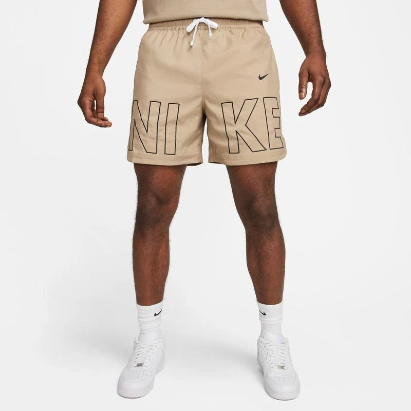 商品NIKE|Nike Woven Monogram Flow Shorts - Men's,价格¥438,第1张图片