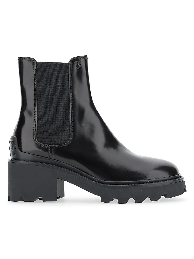 商品Tod's|Patent Leather Lug-Sole Chelsea Boots,价格¥1997,第1张图片