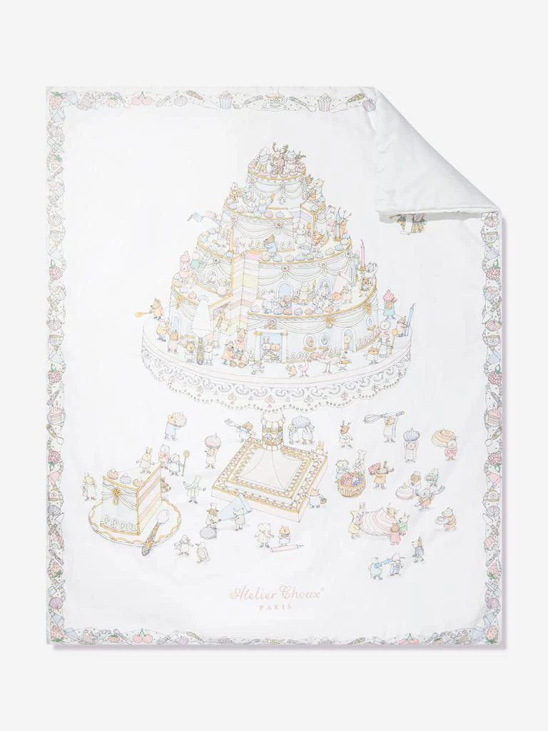 商品Atelier Choux|Atelier Choux Baby Le Gateau / Chateau Choux Reversible Quilt in Multicolour (130cm),价格¥1969,第1张图片