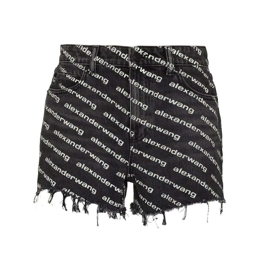 ALEXANDER WANG 黑色女士短裤 4DC1214896-060 商品