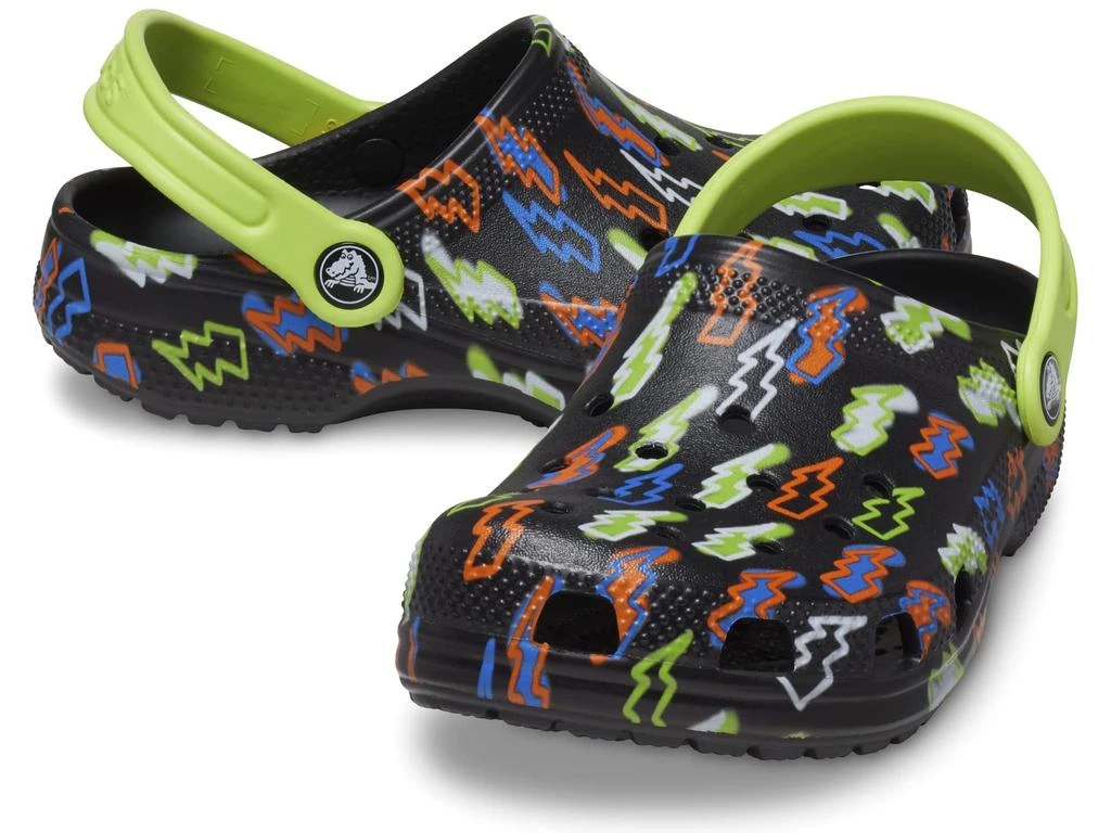 商品Crocs|Classic Clog - Seasonal Graphic (Little Kid/Big Kid),价格¥191-¥338,第1张图片