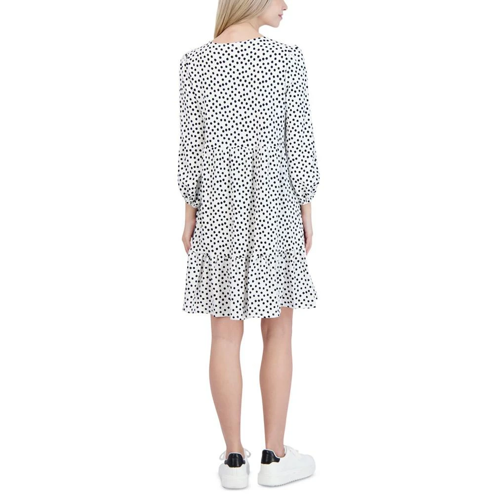 商品Sandra Darren|Polka Dot Tiered Dress,价格¥371,第2张图片详细描述