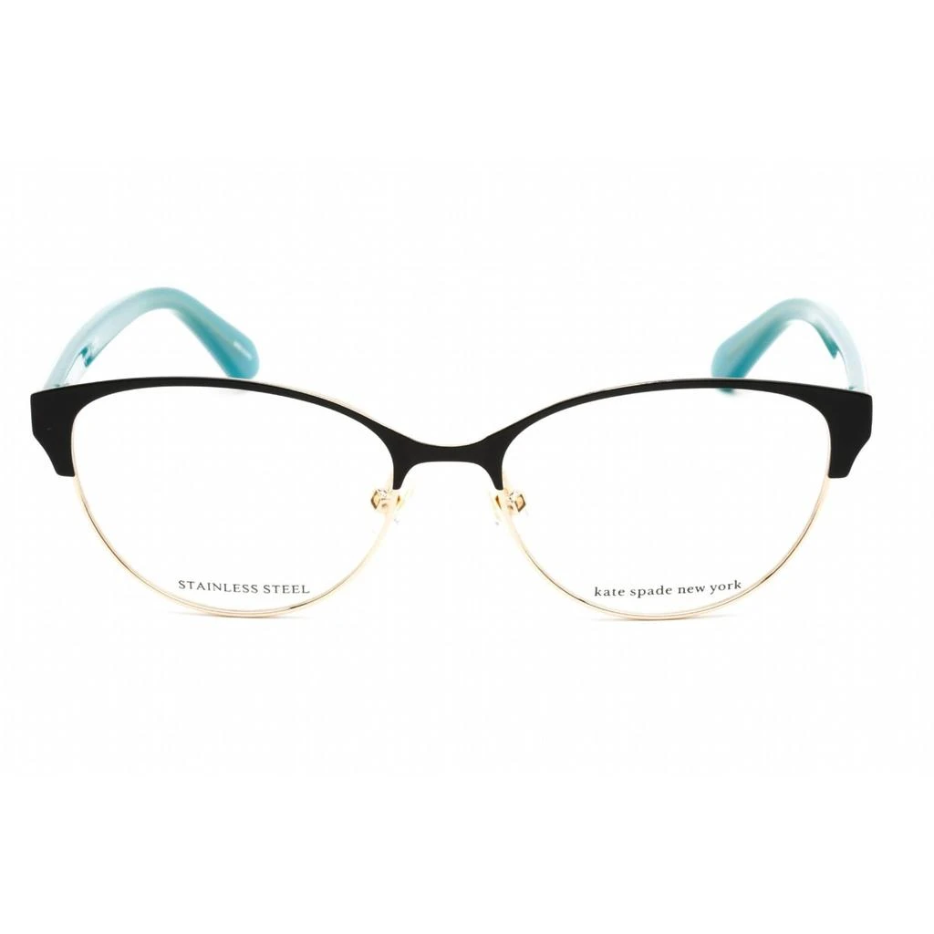 商品Kate Spade|Kate Spade Women's Eyeglasses - Black Plastic Cat Eye Shape Frame | EMELYN 0807 00,价格¥409,第2张图片详细描述