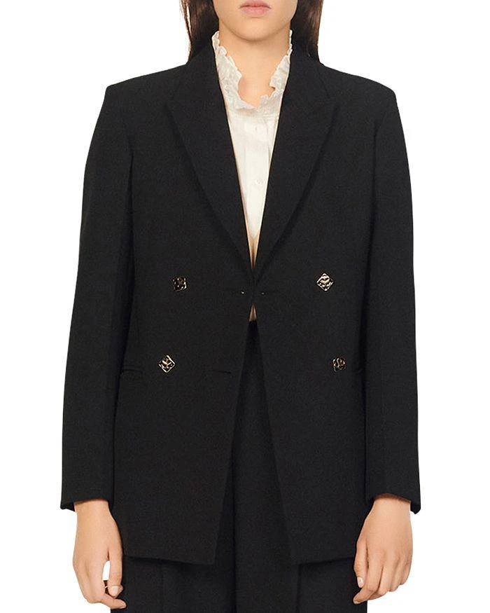 商品Sandro|Malory Blazer,价格¥2747,第1张图片