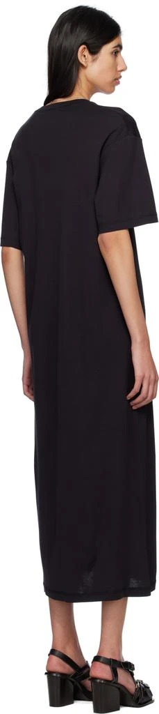 商品Lemaire|Black Rib Midi Dress,价格¥1485,第3张图片详细描述