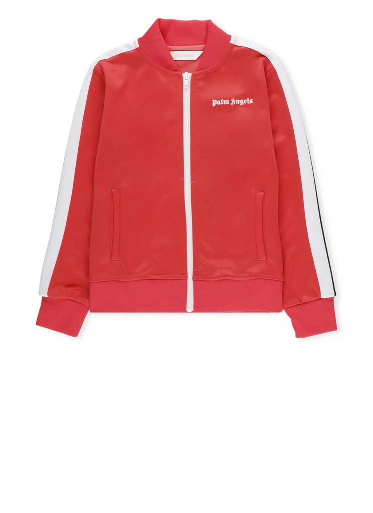 商品Palm Angels|Palm Angels Kids Side Striped Logo Printed Jacket,价格¥1031,第1张图片