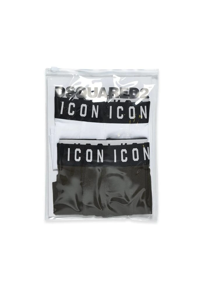 商品DSQUARED2|Dsquared2 D2um4m Bi-pack-icon Und Short Dsquared,价格¥487,第1张图片