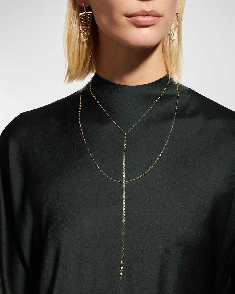 Nude Blake Chain Drop Necklace 商品