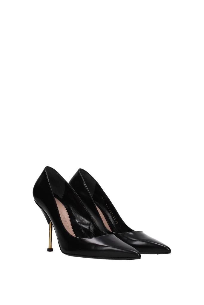 商品Alexander McQueen|Pumps Leather Black,价格¥2163,第2张图片详细描述