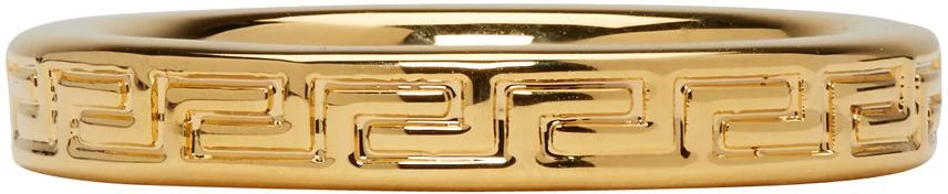 商品Versace|Gold Greek Key Ring,价格¥911,第1张图片