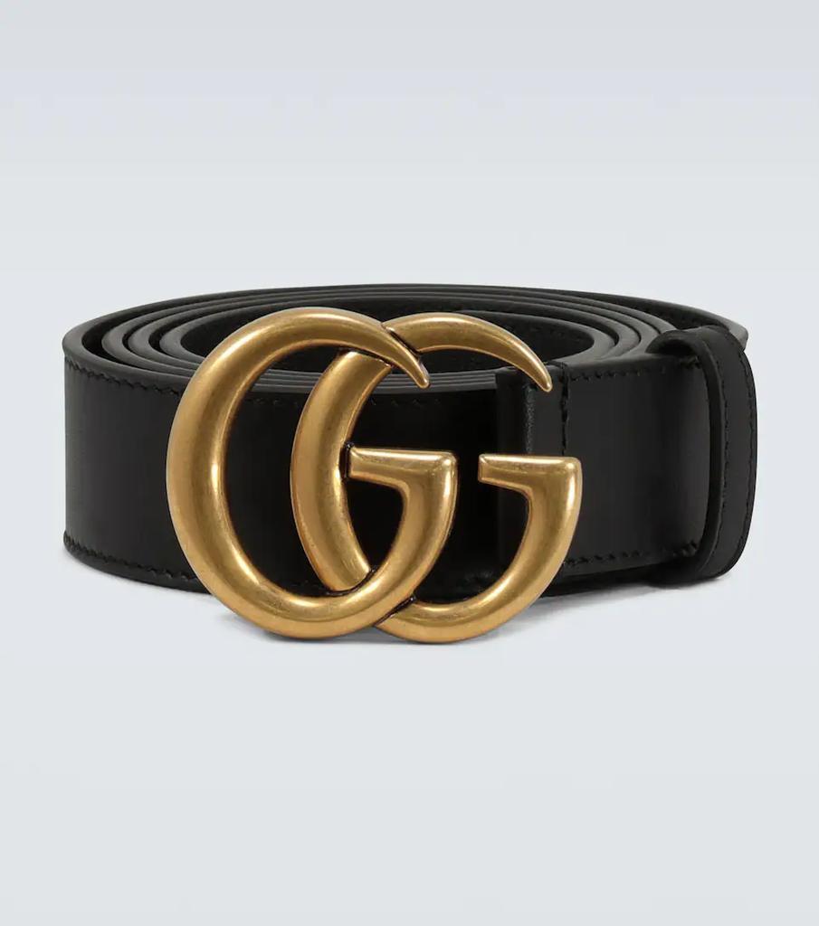 商品Gucci|GG logo真皮腰带,价格¥2920,第1张图片