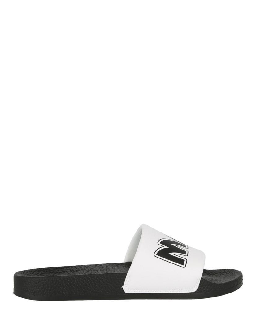 商品Alexander McQueen|Logo Rubber Pool Slides,价格¥709,第1张图片