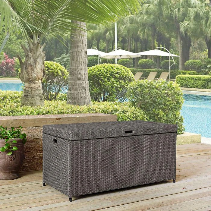 Sparrow & Wren Avalon Outdoor Wicker Storage Bin 商品