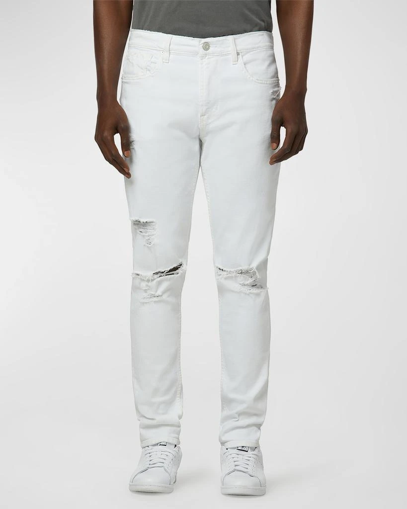 商品Hudson|Men's Zack Skinny Knee-Rip Jeans,价格¥671,第2张图片详细描述