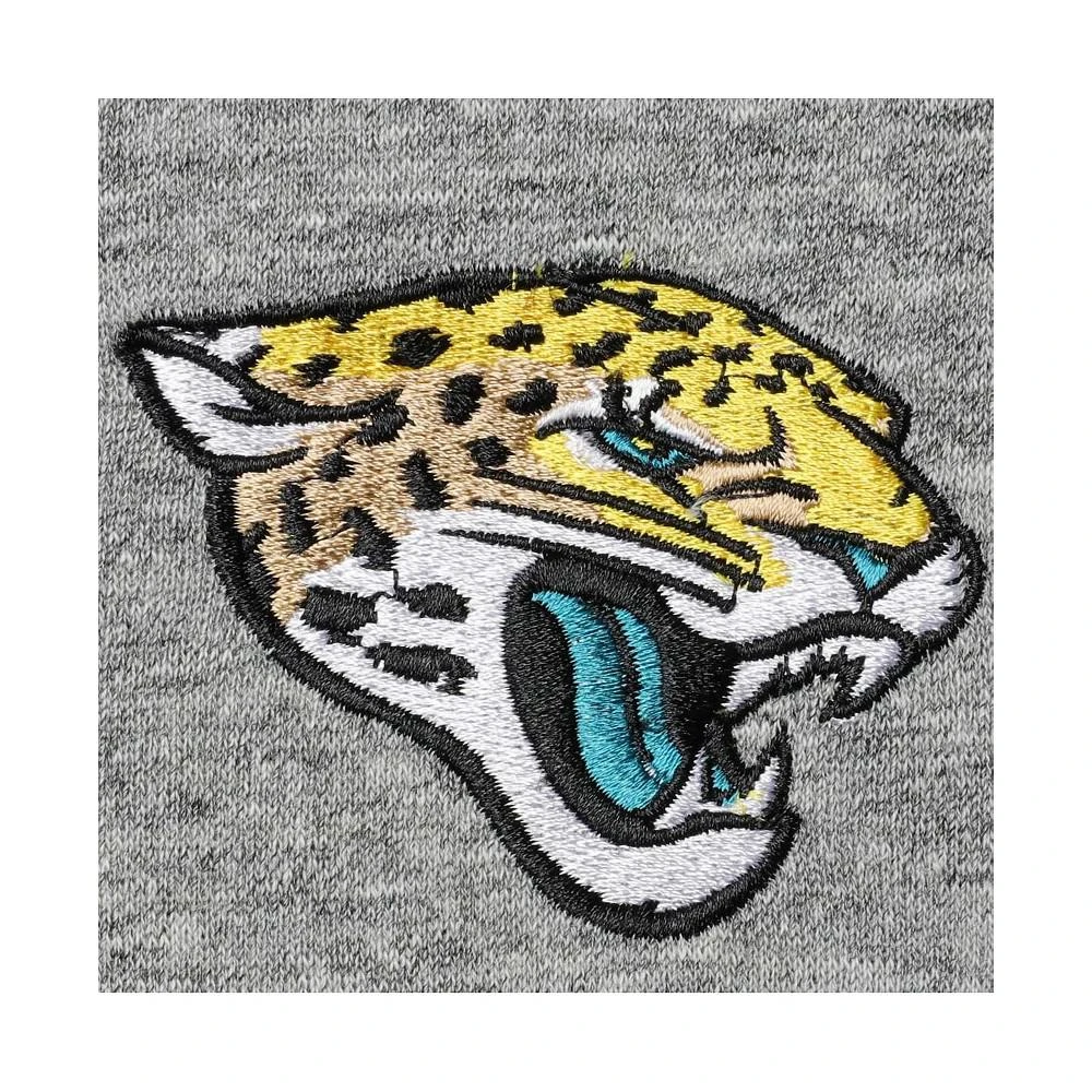 商品Tommy Hilfiger|Men's Heathered Gray Jacksonville Jaguars Mario Quarter-Zip Jacket,价格¥492,第5张图片详细描述