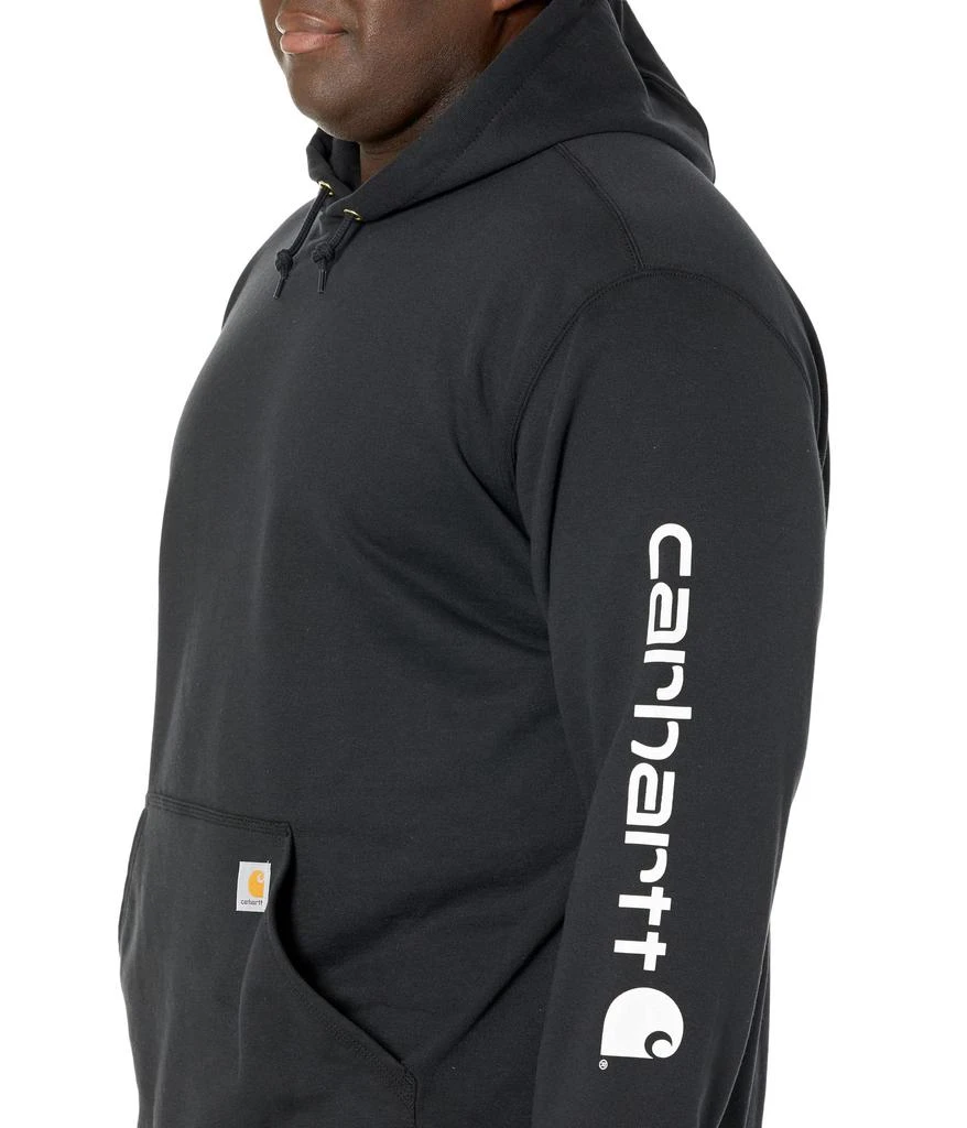 商品Carhartt|Big & Tall Midweight Signature Sleeve Logo Hooded Sweatshirt,价格¥443,第3张图片详细描述