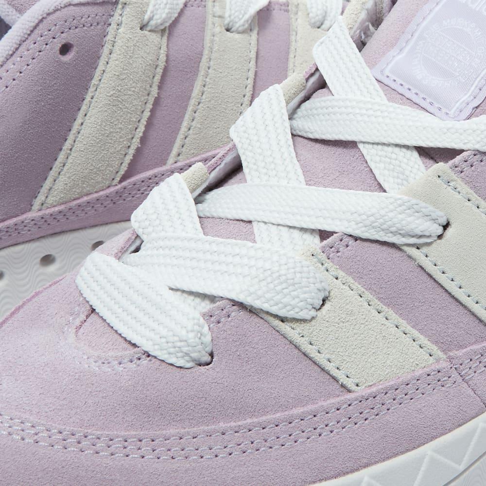 商品Adidas|男款 Adimatic 休闲鞋 白紫色,价格¥495,第6张图片详细描述