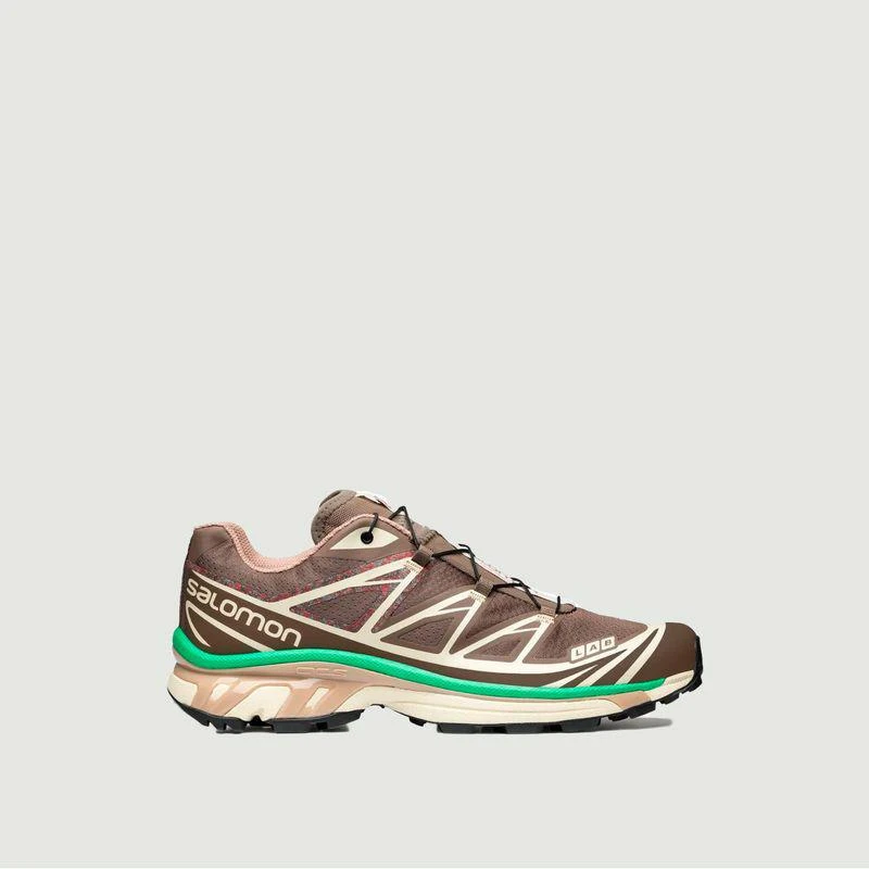 商品Salomon|MINDFUL trainer Falcon Almond Milk Bright Green SALOMON SPORTSTYLE,价格¥1196,第1张图片