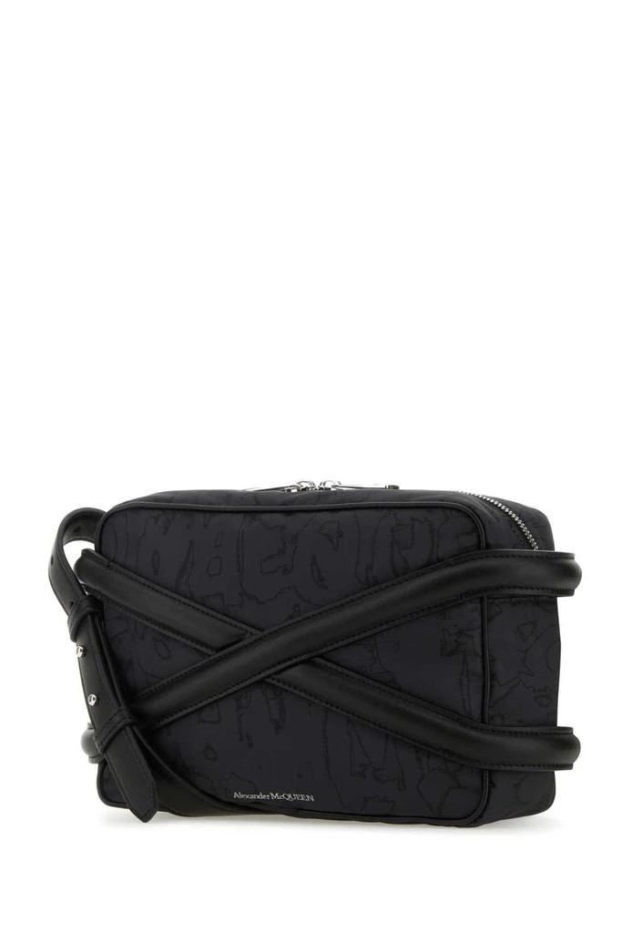 商品Alexander McQueen|Alexander McQueen The Harness Logo-Printed Zipped Camera Bag,价格¥5005,第3张图片详细描述