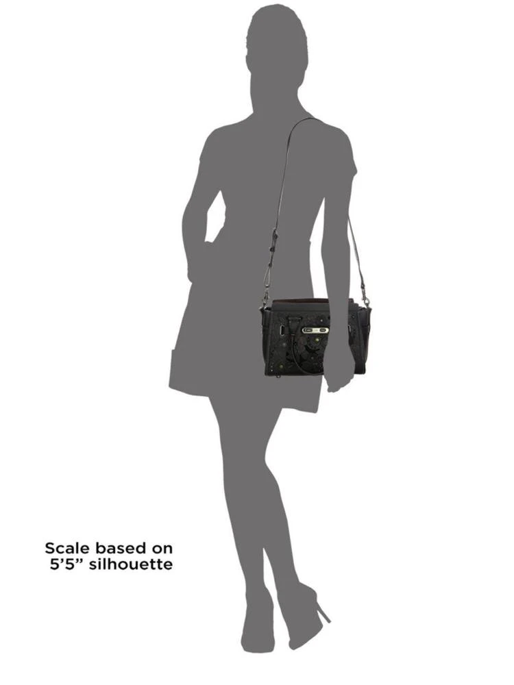 商品Coach|花朵真皮手提包,价格¥3611,第3张图片详细描述