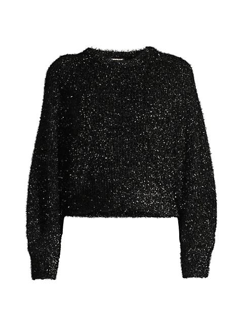 Metallic Tinsel Sweater商品第1张图片规格展示