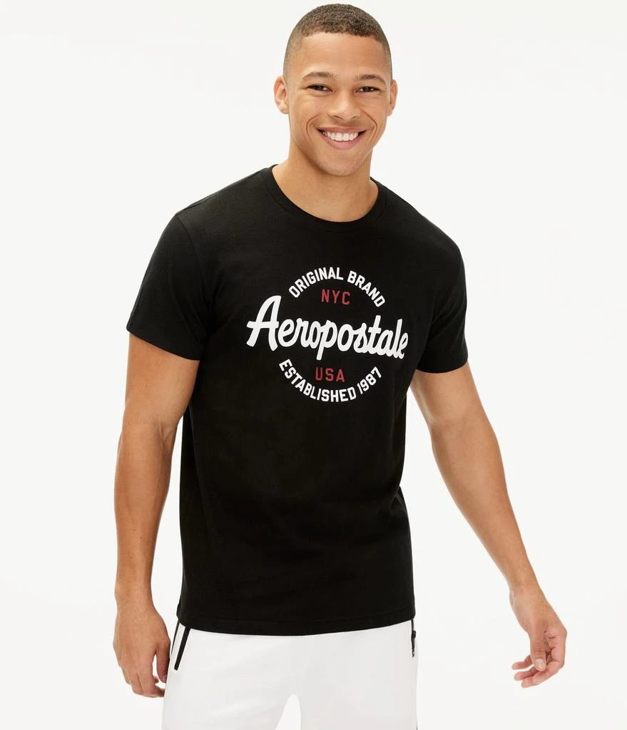 商品Aeropostale|Aeropostale Men's Original Brand Graphic Tee,价格¥64,第1张图片