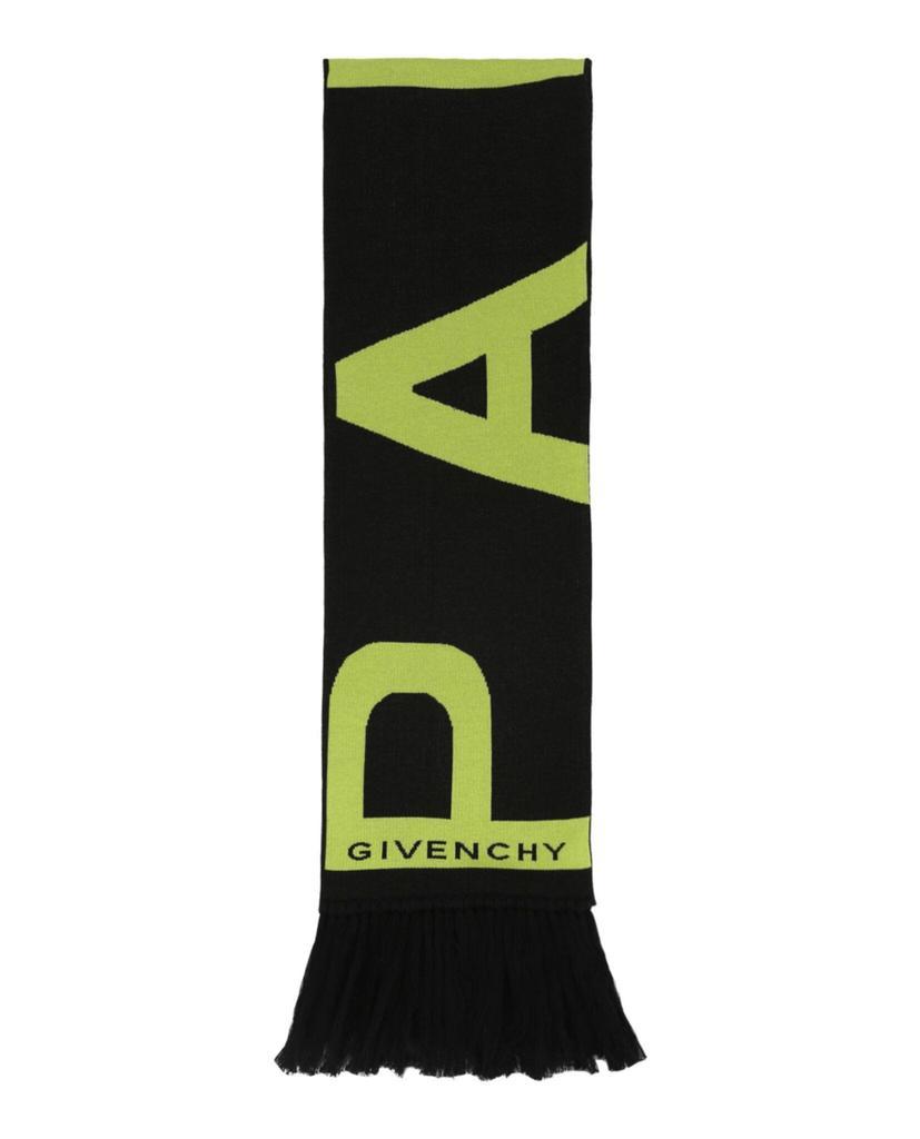 商品Givenchy|Logo Fringe Football Scarf,价格¥1119,第1张图片