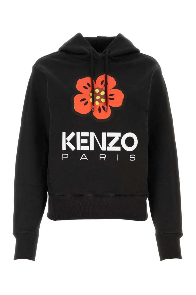 商品Kenzo|Kenzo Boke Flower Drawstring Hoodie,价格¥1626,第1张图片