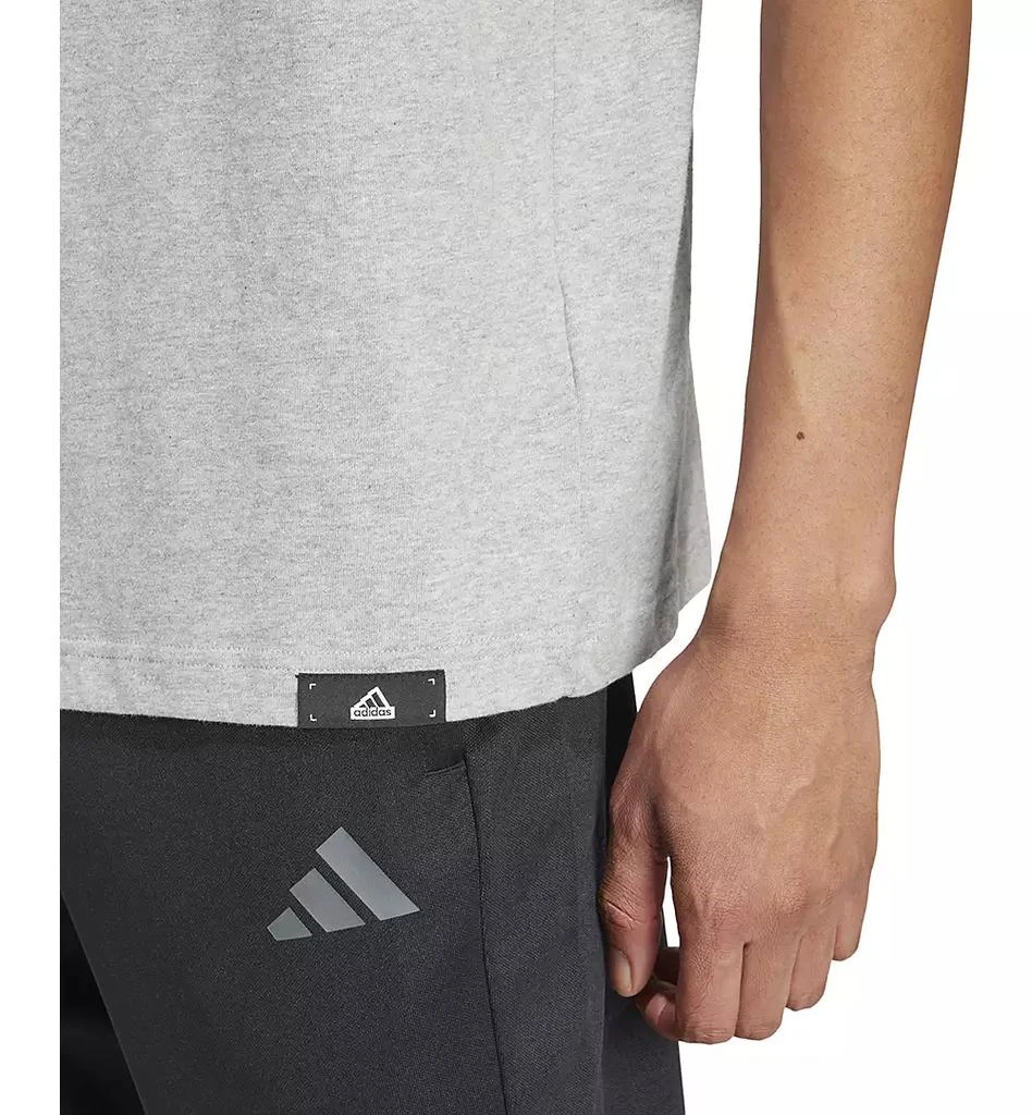 商品Adidas|Men's Modern Essentials Regular-Fit Logo Graphic T-Shirt,价格¥134,第3张图片详细描述