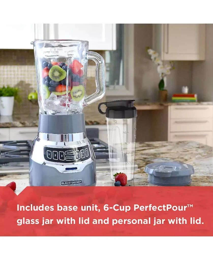 商品Black & Decker|PowerCrush Digital Blender with Quiet Technology,价格¥1169,第5张图片详细描述