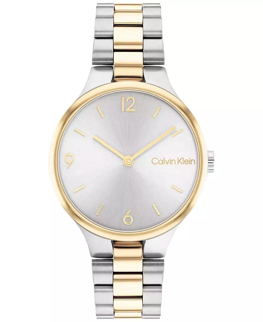 商品Calvin Klein|Two-Tone Stainless Steel Bracelet Watch 32mm,价格¥1197,第1张图片