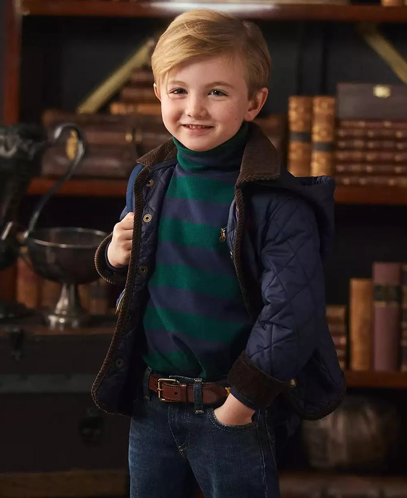 商品Ralph Lauren|Toddler and Little Boys Water- Repellent Barn Jacket,价格¥704,第1张图片