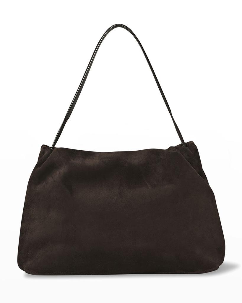 商品The Row|Bourse Tote Bag in Suede,价格¥14633,第1张图片