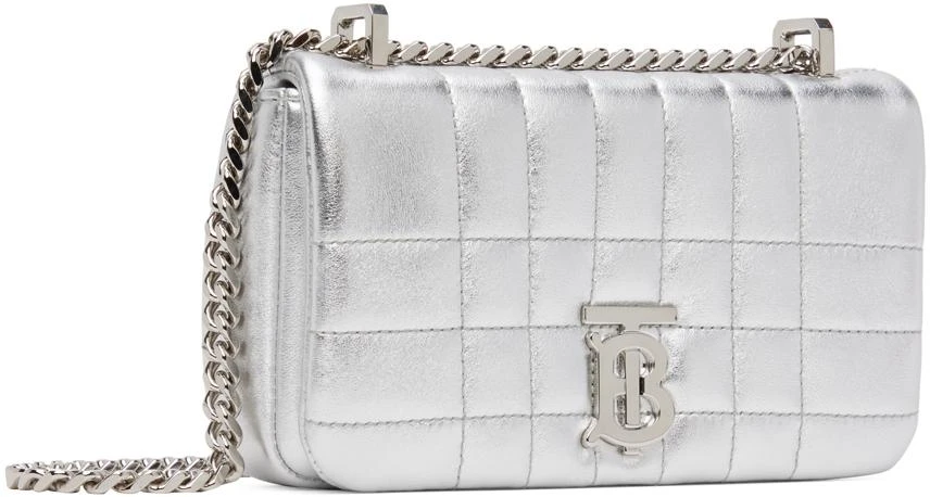 商品Burberry|Silver Mini Lola Crossbody Bag,价格¥11753,第2张图片详细描述