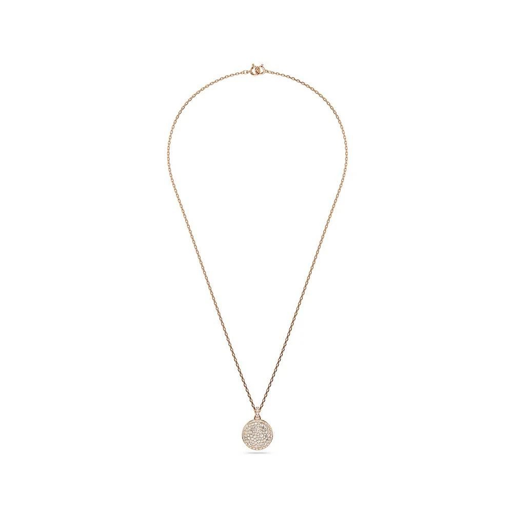 商品Swarovski|White, Rhodium Plated or Rose-Gold Tone or Gold-Tone Meteora Layered Pendant Necklace,价格¥1389,第5张图片详细描述