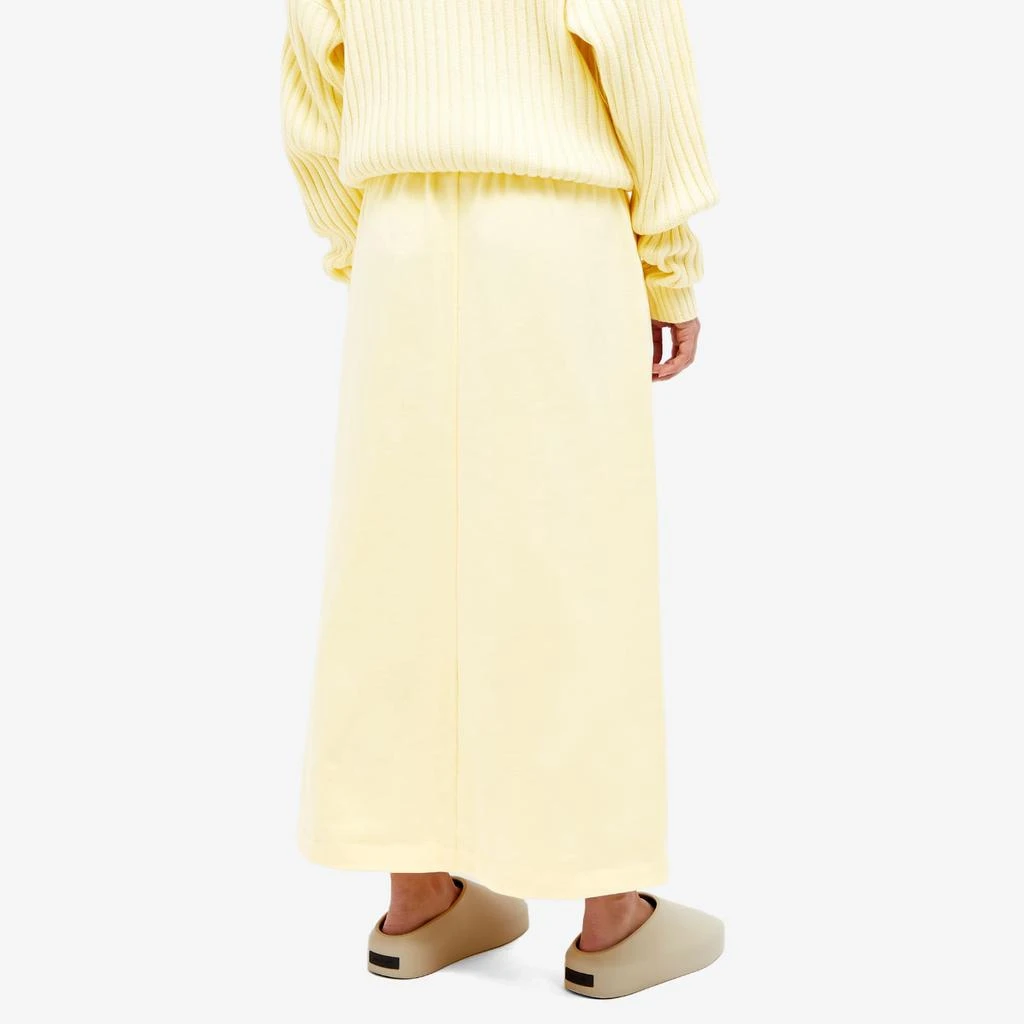 商品Essentials|Fear of God ESSENTIALS Long Skirt - Garden Yellow,价格¥480,第3张图片详细描述