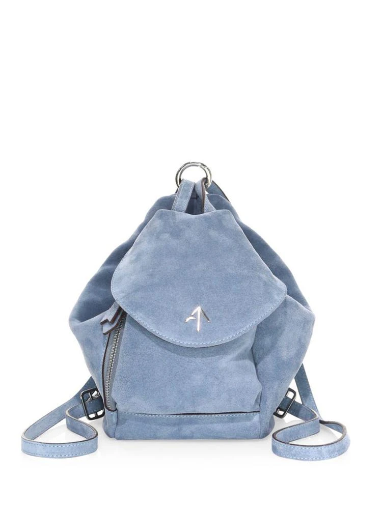 商品Manu Atelier|Fernweh Suede 迷你麂皮双肩包,价格¥1418,第1张图片