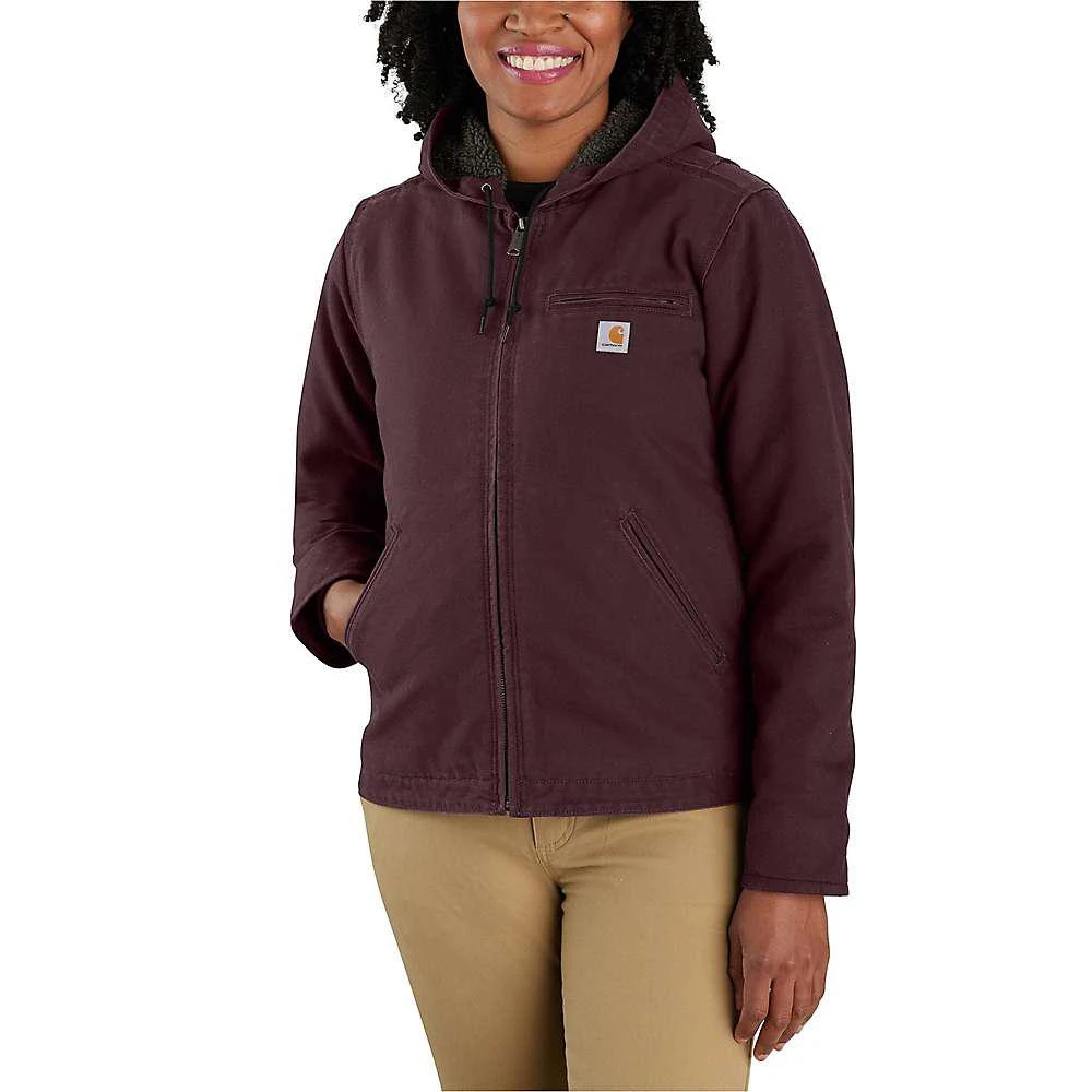 商品Carhartt|卡哈特女士水洗鸭Sherpa衬里夹克,价格¥1005,第4张图片详细描述