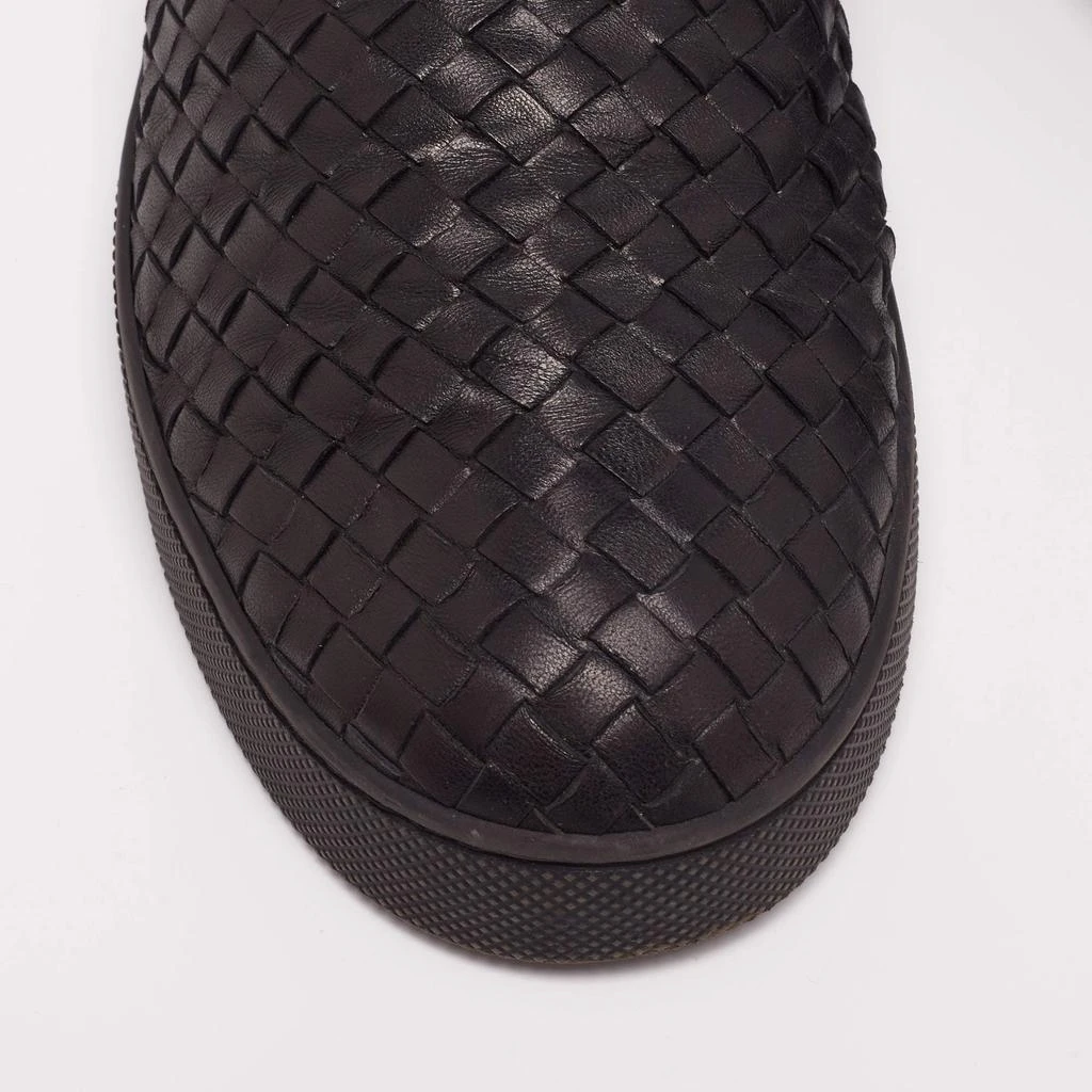 Bottega Veneta Black Intrecciato Leather Dodger Slip-On Sneakers Size 44 商品